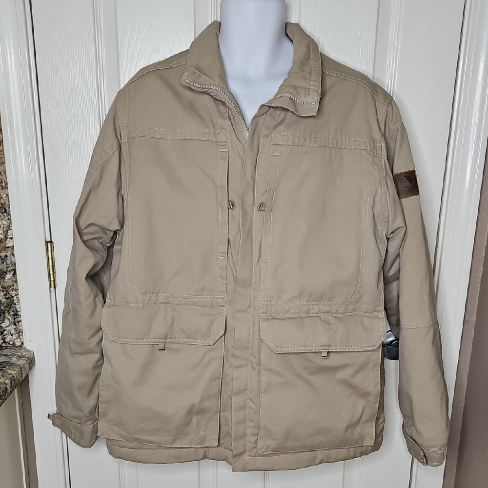 Aigle Men's Beige Military Jacket